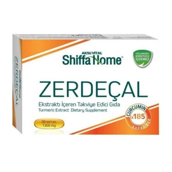 SHIFFA HOME ZERDEÇAL 1300 MG (30 KAPSÜL)