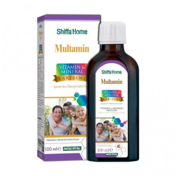 SHIFFA HOME MULTİ VİTAMİN VE MİNERAL 100 ML