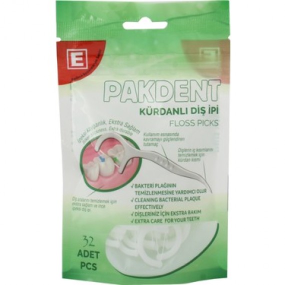 PAKDENT KÜRDANLI DİŞ İPİ