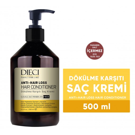 DIECI DÖKÜLME KARŞITI BAKIM KREMİ 500 ML 