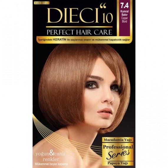 PERFECT HAIR COLOR KUMRAL BAKIR 7.4