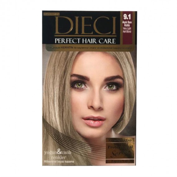PERFECT HAIR COLOR PLATİN SARI KÜLLÜ 9.1