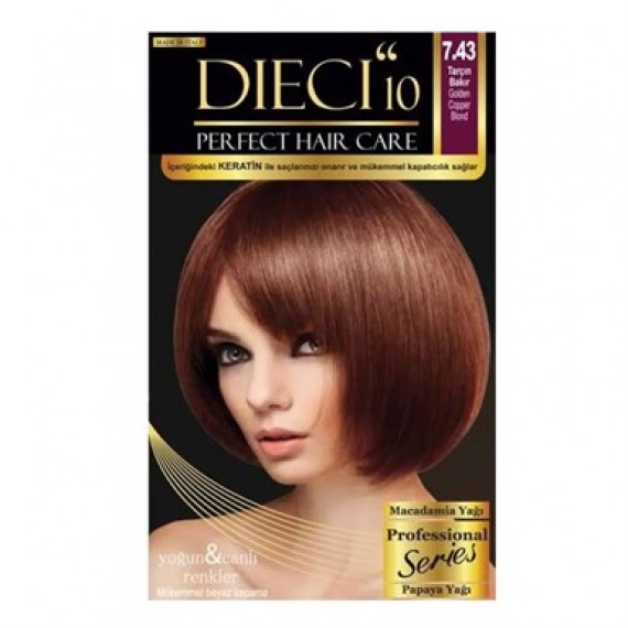 PERFECT HAIR COLOR TARÇIN BAKIR 7.43