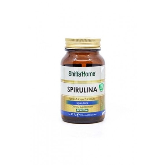 SHIFFA HOME SPIRULINA 43,2 GR (60 KAPSÜL)   SHIFFA HOME SPIRULINA 43,2 GR (60 KAPSÜL)