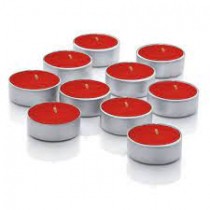 KIRMIZI TEALIGHT MUM 16PCS