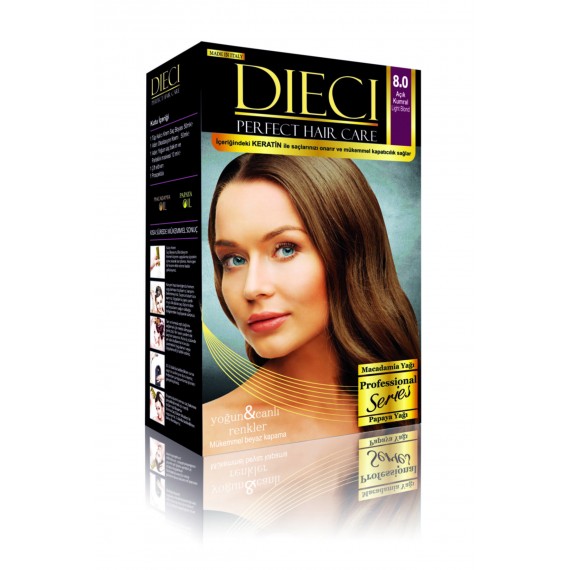 PERFECT HAIR COLOR AÇIK KUMRAL 8.0
